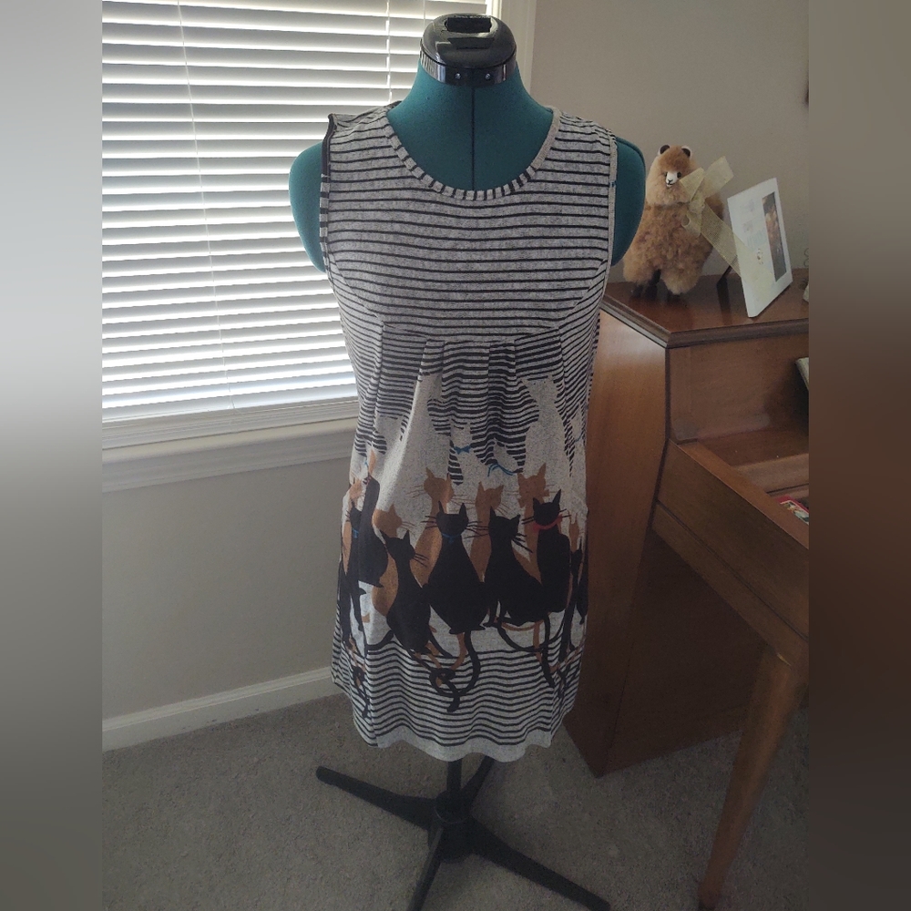 LA soul cat knit dress